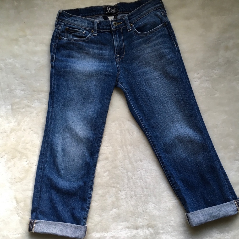 Lucky Brand Summer Sweet n Low Crop Jeans